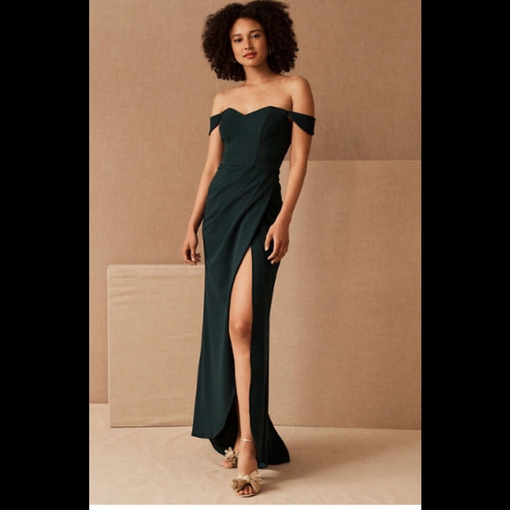 Rossi Crepe Maxi Dress